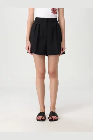 Max Mara Shorts con pince in lana vergine