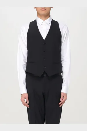 Emporio Armani Gilet sartoriale in lana vergine