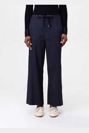 Max Mara Pantalone in misto lino