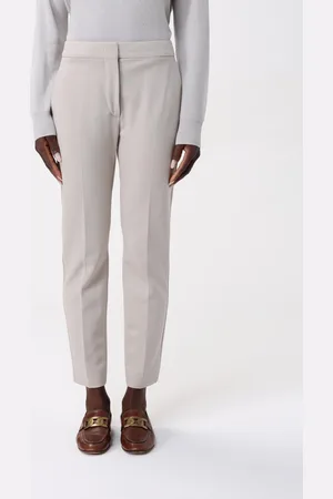 Max Mara Pantalone classico in misto viscosa