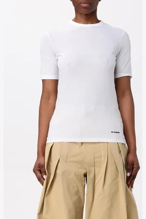 Jil Sander T-shirt in cotone stretch