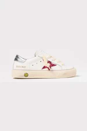 Golden Goose Sneakers May in nappa con glitter