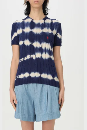 Ralph Lauren T-shirt tie-dye a girocollo con logo