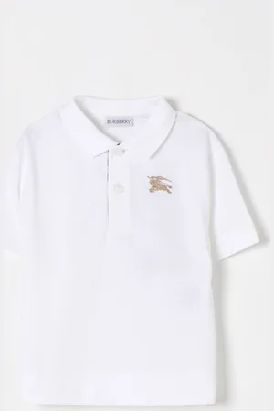 Burberry Polo in cotone con logo