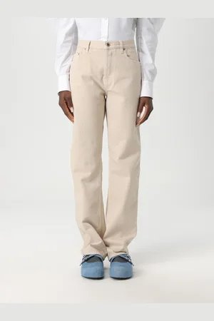 Burberry Jeans dritti in denim di cotone