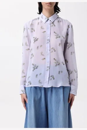 Fabiana Filippi Camicia in crêpe con stampa floreale