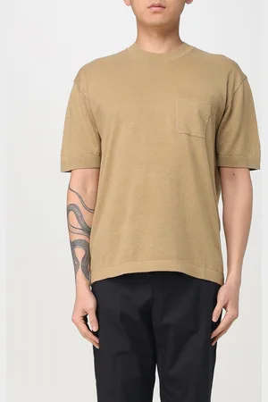 Paolo Pecora T-shirt in misto lino e cotone