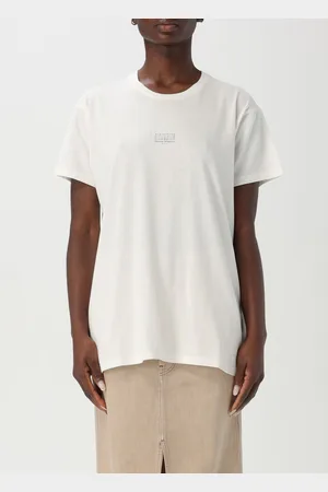 Maison Margiela T-shirt basic con mini logo