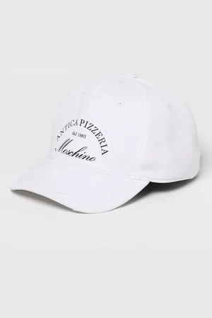 Moschino Cappello Antica Pizzeria in cotone