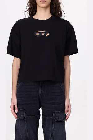 Diesel T-shirt crop Oval D