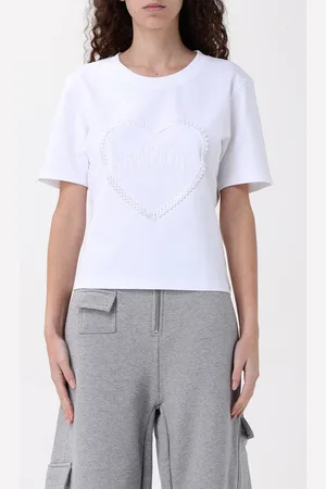 Ganni T-shirt in cotone con logo