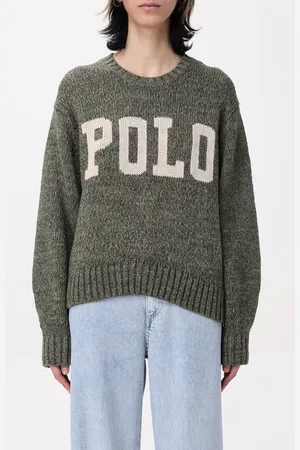 Ralph Lauren Pullover a girocollo in cotone con logo