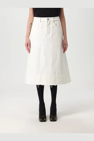 Jil Sander Gonna in denim di cotone