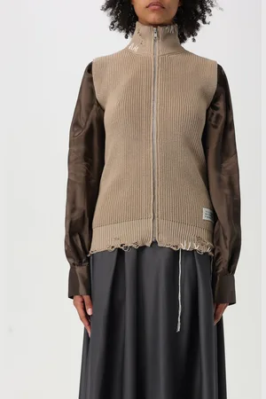 Maison Margiela Gilet in maglia di cotone