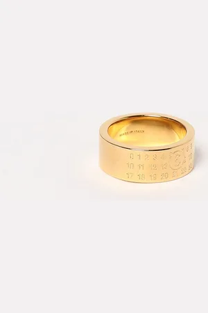 Maison Margiela Anello Numeric in ottone
