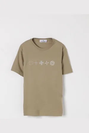 Stone Island T-shirt con maxi logo