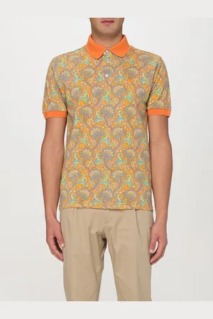 Etro Polo Pegaso in cotone paisley