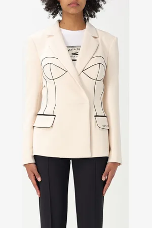Elisabetta Franchi Blazer in crêpe
