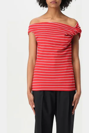 Msgm Top in maglia di viscosa