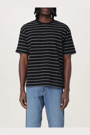 Frame T-shirt a righe in cotone