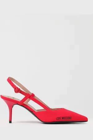 Moschino Slingback in camoscio