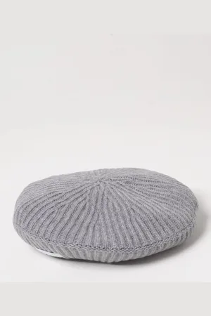 Ganni Cappello in misto lana a coste