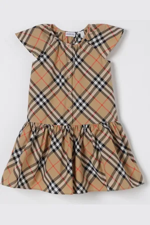 Burberry Abito in cotone check