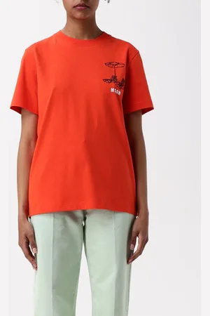 Msgm T-shirt in cotone con logo
