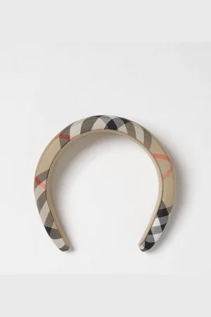 Burberry Cerchietto check in nylon