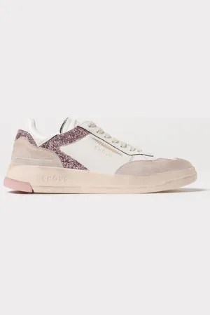 Ghoud Sneakers Tweener in pelle used e glitter