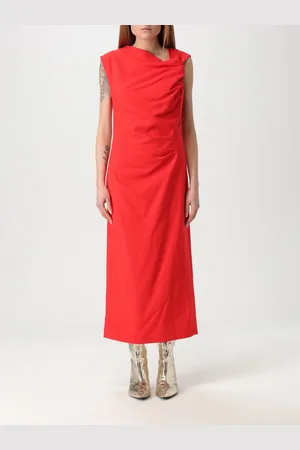 Msgm Abito midi in viscosa stretch