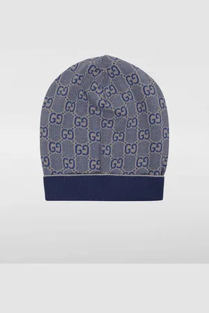 Gucci Cappello GG in cotone con monogram jacquard