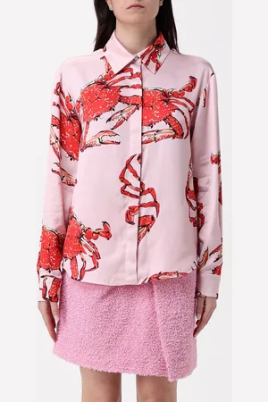 Msgm Camicia in viscosa stampata