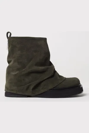 The Attico Stivaletto Mini Robin in camoscio