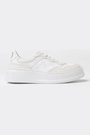 Gucci Sneakers GG Supreme in pelle e cotone spalmato