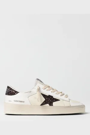 Golden Goose Sneakers Stardan in pelle e glitter used