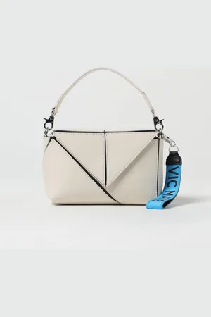 vic matiè Borsa Vic Matiè in pelle con intagli origami