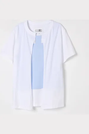 Maison Margiela T-shirt con design a strati