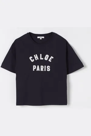 Chloé T-shirt in cotone con logo
