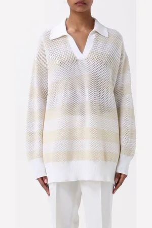 Fabiana Filippi Pullover in lana vergine e cotone