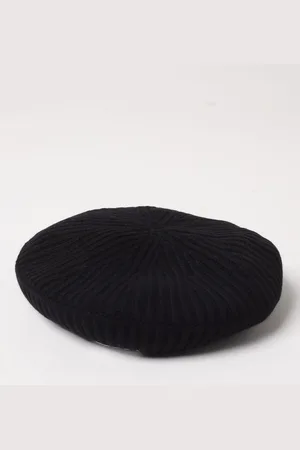 Ganni Cappello in misto lana a coste