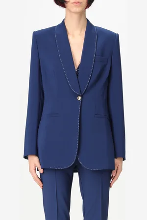 Elisabetta Franchi Blazer in crêpe