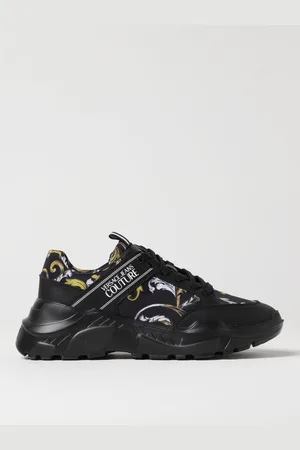 VERSACE Sneakers Speedtrack Baroque in nylon e pelle