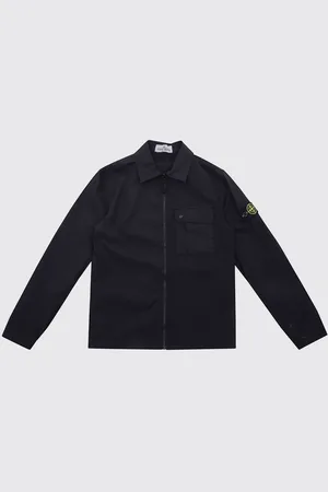 Stone Island Giacca camicia in cotone