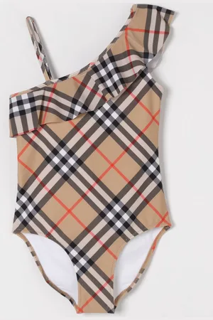 Burberry Costume da bagno intero check