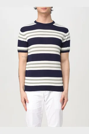 Manuel Ritz T-shirt in misto cotone a righe