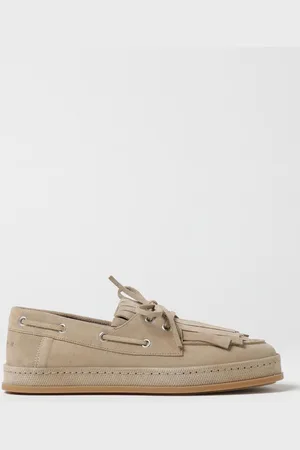 Hogan Mocassino H683 in camoscio con frange