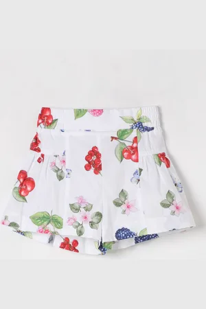MONNALISA Shorts in cotone con stampa frutta