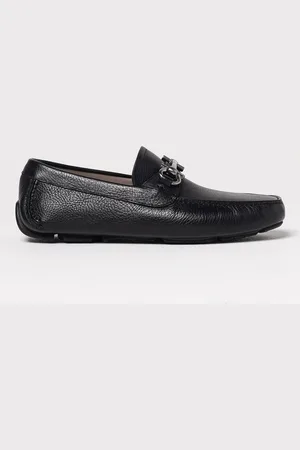 Salvatore Ferragamo Mocassino Gancini in pelle a grana