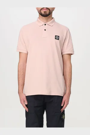Stone Island Polo in cotone biologico piquet